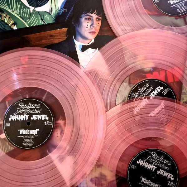 Johnny Jewel - Windswept (Ltd. Milk Coloured Vinyl 2LP) (Back)
