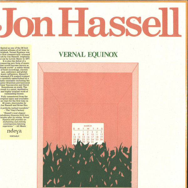 Jon Hassell - Vernal Equinox (Remstered LP+MP3)