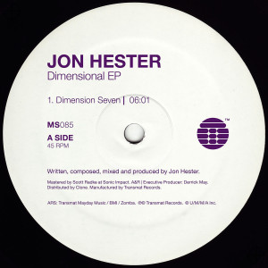 Jon Hester - Dimensional EP