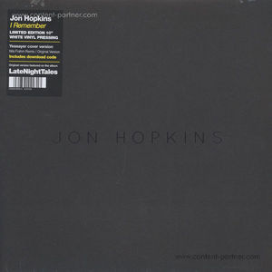 Jon Hopkins - I Remember (10“+MP3/Wh. Vinyl) RSD 2015