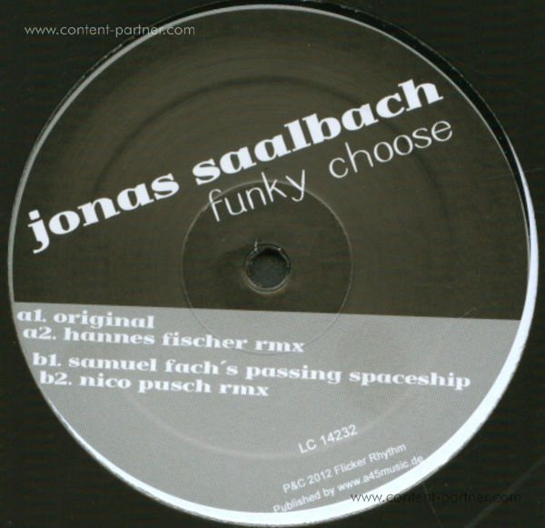 Jonas Saalbach - Funky Choose (Samuel Fach & Nico Pusch) (Back)