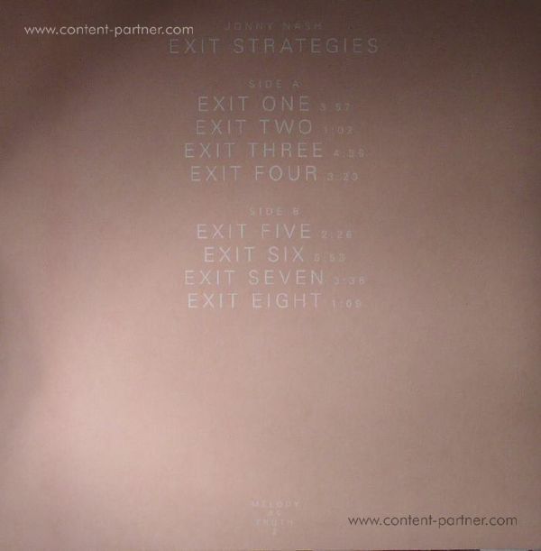 Jonny Nash - Exit Strategies (Back)