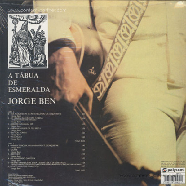 Jorge Ben - A Tabua De Esmeralda (Repress!) (Back)