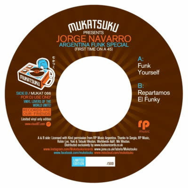 Jorge Navarro - Argentina Funk Special (7