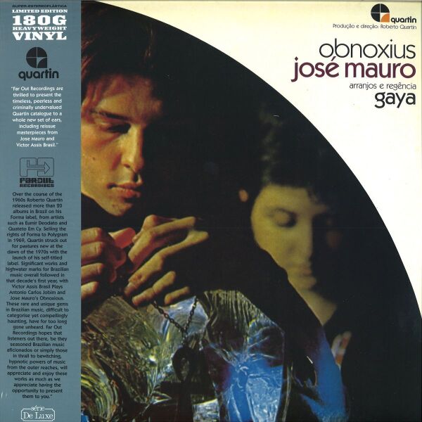 José Mauro - Obnoxius (180g LP with OBI-Strip)