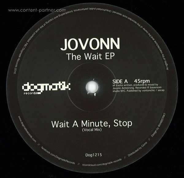 Jovonn - The Wait EP