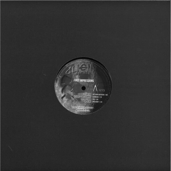 Juno Lasermachine / Marcos Coya / Cosmonaut / Padd - First Impressions (140 gram vinyl 12") (Back)
