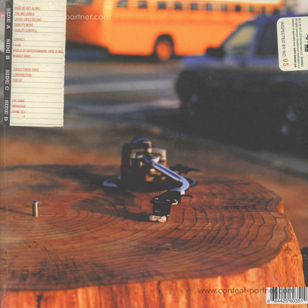 Jurassic 5 - Quality Control (2022 Repress) (Back)
