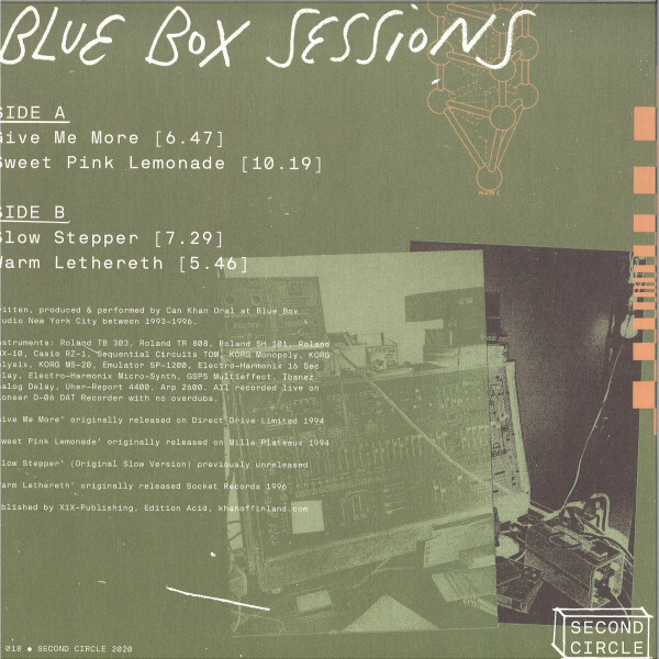 KHAN - BLUE BOX SESSIONS (Back)