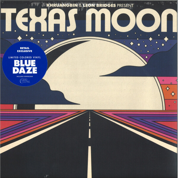 KHRUANGBIN & LEON BRIDGES - TEXAS MOON EP -LTD. BLUE DAZE VINYL-