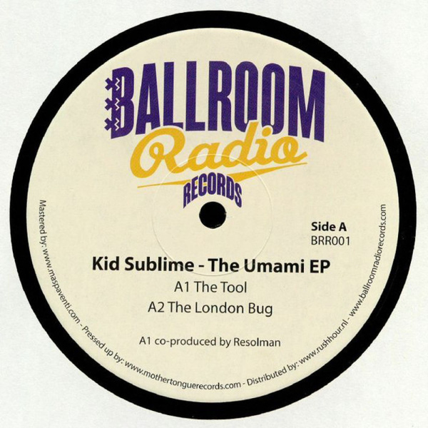 KID SUBLIME - THE UMAMI EP