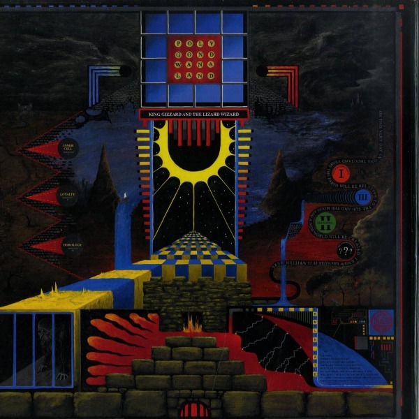 KING GIZZARD AND THE LIZARD WIZARD - POLYGONDWANALAND - SILVER VINYL LP