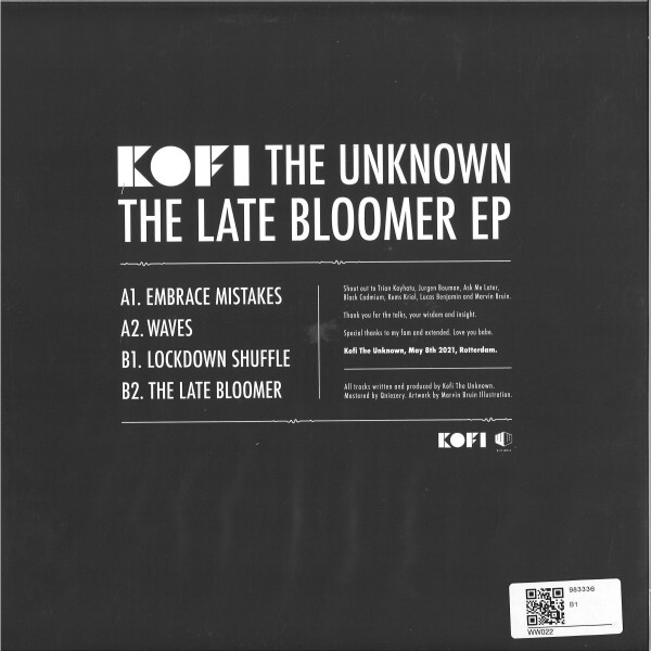 KOFI THE UNKNOWN - THE LATE BLOOMER (Back)