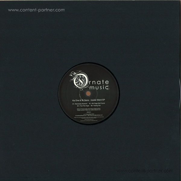 Ka One / St Sene - Inside Silent EP (Back)