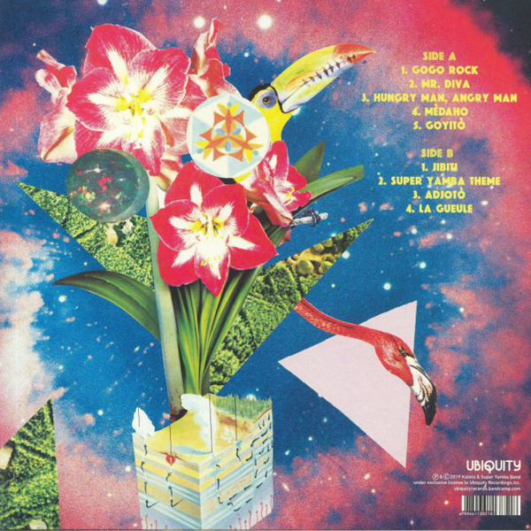 Kaleta & Super Yamba Band - Medaho (LP) (Back)