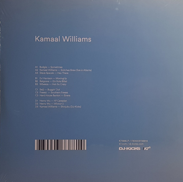 Kamaal Williams - DJ Kicks (2LP) (Back)