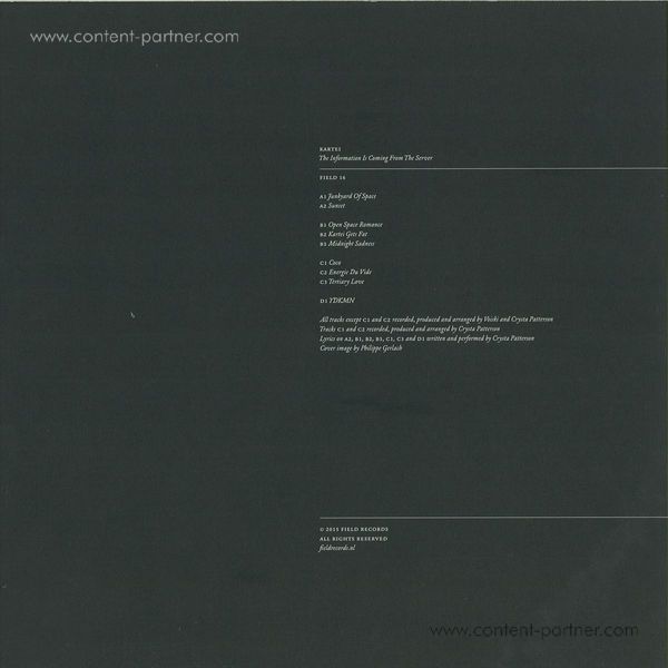Kartei - The Information Is Coming From The Serve (Back)