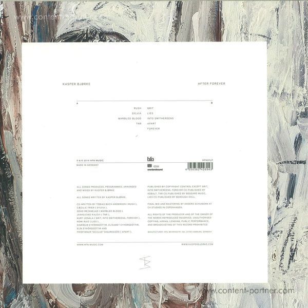 Kasper Bjorke - After Forever (Colored Vinyl, Down. Code (Back)