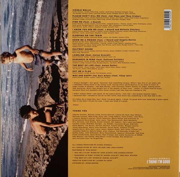 Kassa Overall - I Think I'm Good (LP) (Back)