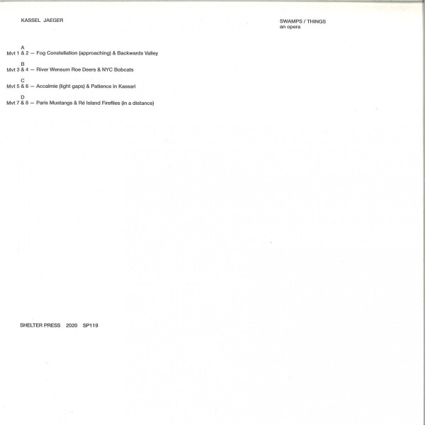 Kassel Jaeger - Swamps / Things (Back)