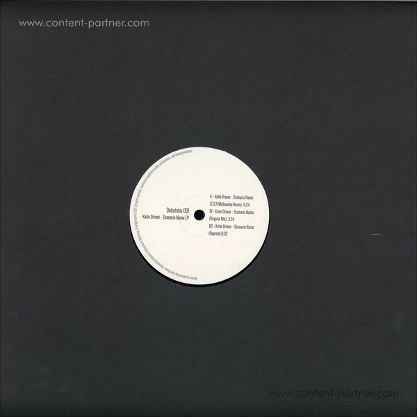 Katie Drover - Scenario Name EP (Incl. Cesar Merveille Remix) (Back)