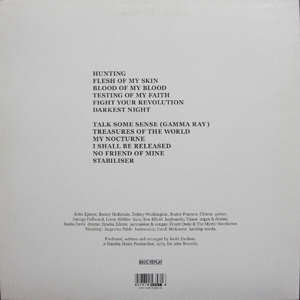 Keith Hudson - Flesh Of My Skin Blood Of My Blood (Reissue) (Back)