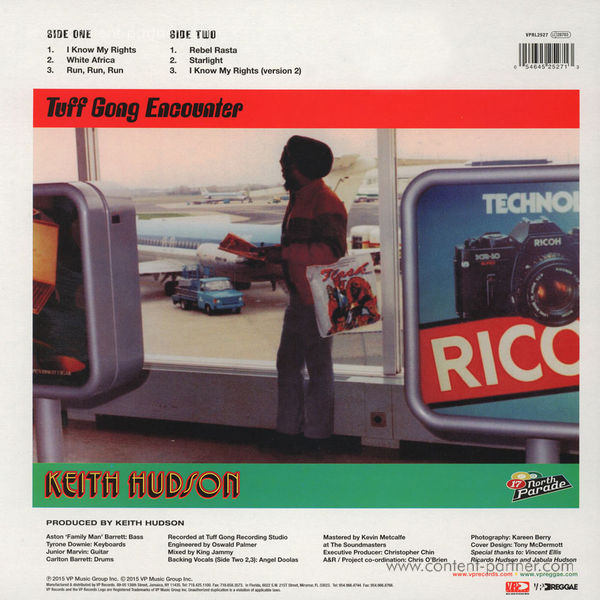 Keith Hudson - Tuff Gong Encounter (Back)