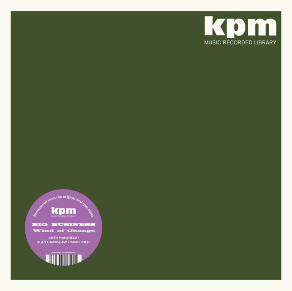 Keith Mansfield/John Cameron/David Snell - Big Business/Wind Of Change LP (The KPM Reissues)