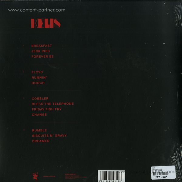 Kelis - Food (prod. by Dave Sitek!) (Back)