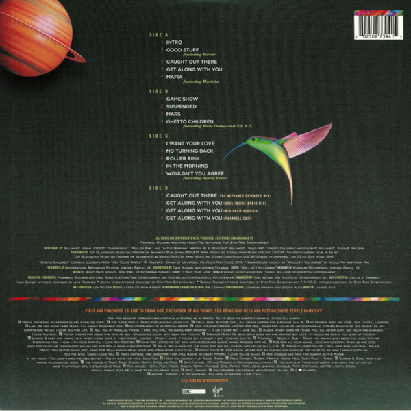 Kelis - Kaleidoscope (20th Anniv. Orange Vinyl 2LP) (Back)