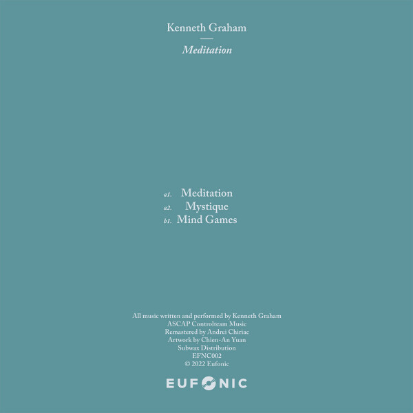 Kenneth Graham - Meditation (Reissue) (Back)