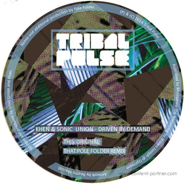 Khen & Sonic Union - Driven By Demand (Back)