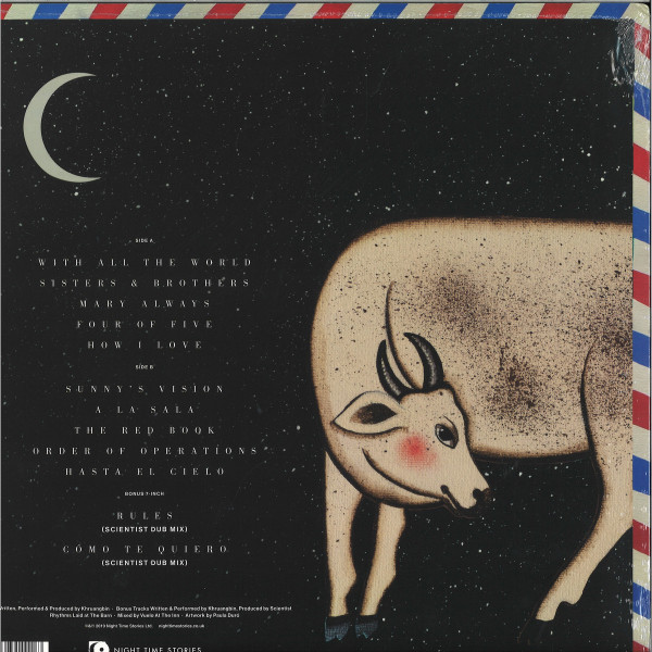 Khruangbin - Hasta El Cielo (Black Vinyl LP+7") (Back)
