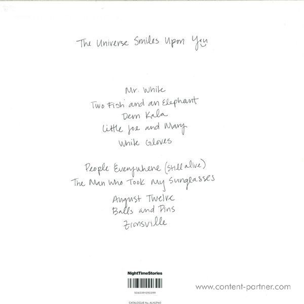Khruangbin - The Universe Smiles Upon You (180g Black) (Back)