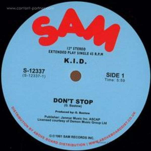 K.i.d. - Don't Stop / Do It Again
