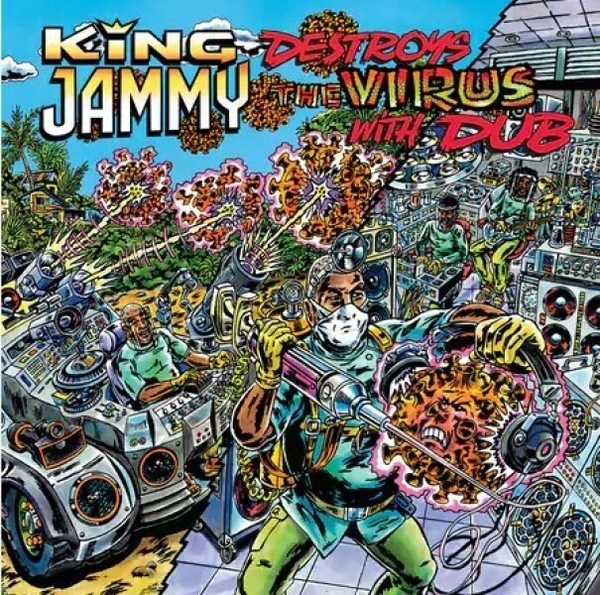 King Jammy - Destroys The Virus With Dub (LP+Poster Limited)