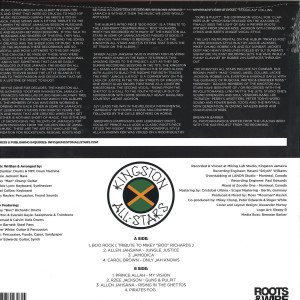 Kingston All Stars - Rise Up (Limited Colored Edition) (Back)