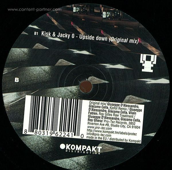 Kisk & Jacky O - Upside Down Ep (Back)