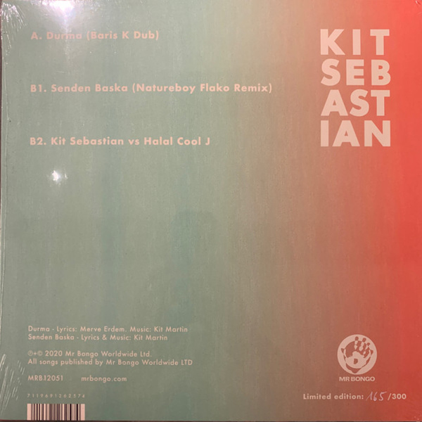 Kit Sebastian - Remix 12" (Back)