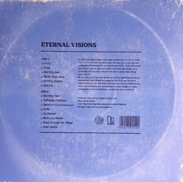Klaus Layer - Eternal Visions (Back)