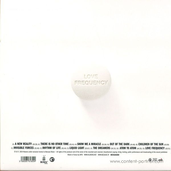 Klaxons - Love Frequency (Back)
