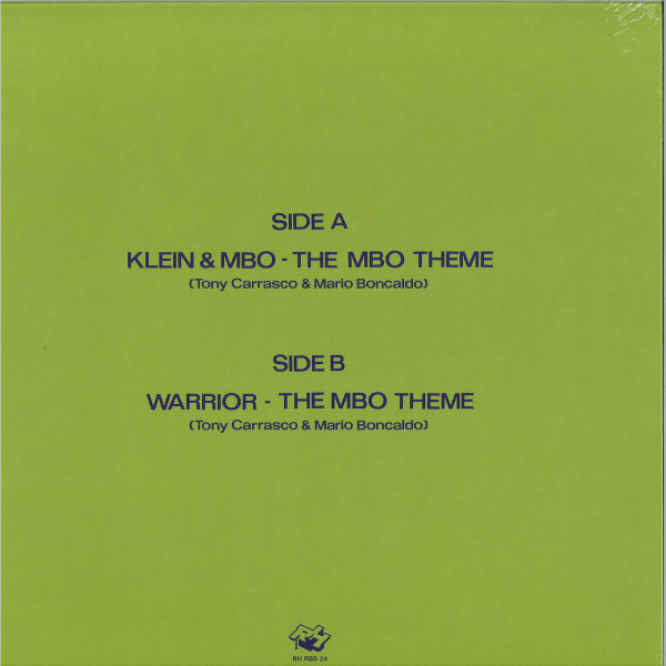 Klein & Mbo - The Mbo Theme (Back)
