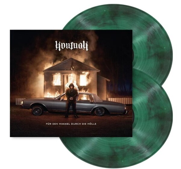 Kontra K - Für Den Himmel Durch Die Hölle (Ltd.Green 2LP) (Back)