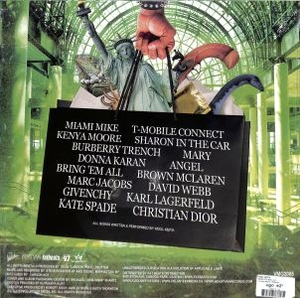 Kool Keith - Saks 5th Ave (LP) (Back)