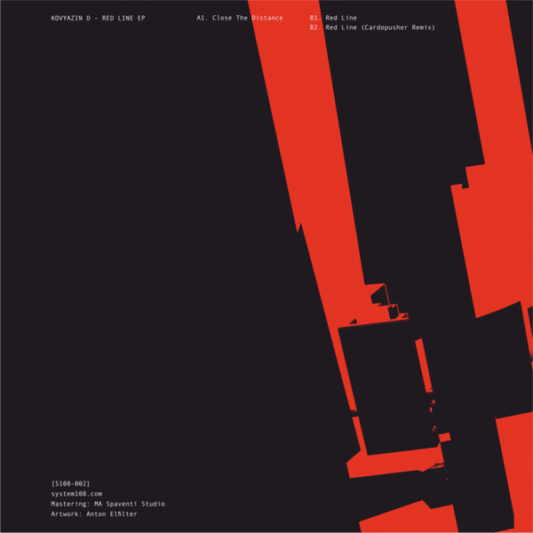 Kovyazin D - Red Line EP (Back)