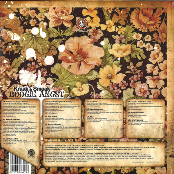 Kraak & Smaak - Boogie Angst (Ltd. Coloured Reissue) (Back)