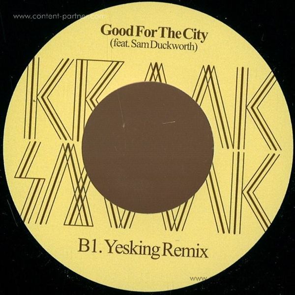 Kraak & Smaak - Good For The City (Yesking Remix) (Back)