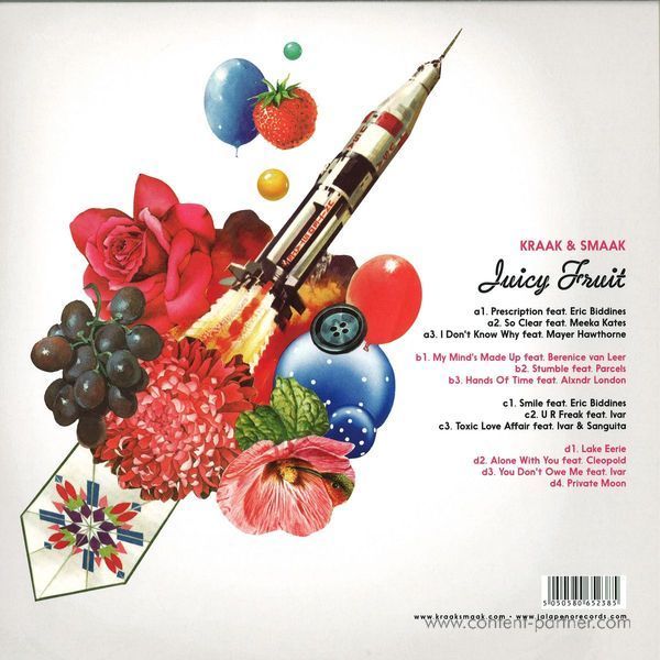 Kraak & Smaak - Juicy Fruit (2LP) (Back)