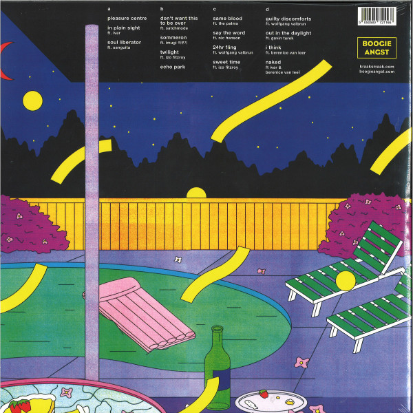 Kraak & Smaak - Pleasure Centre (2LP) (Back)