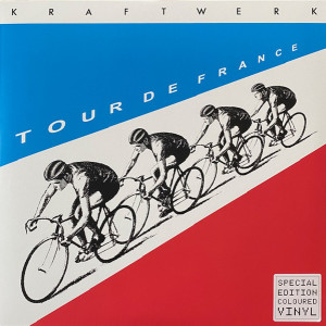 Kraftwerk - TOUR DE FRANCE (LTD. RED/BLUE 2LP COLORED) (Back)